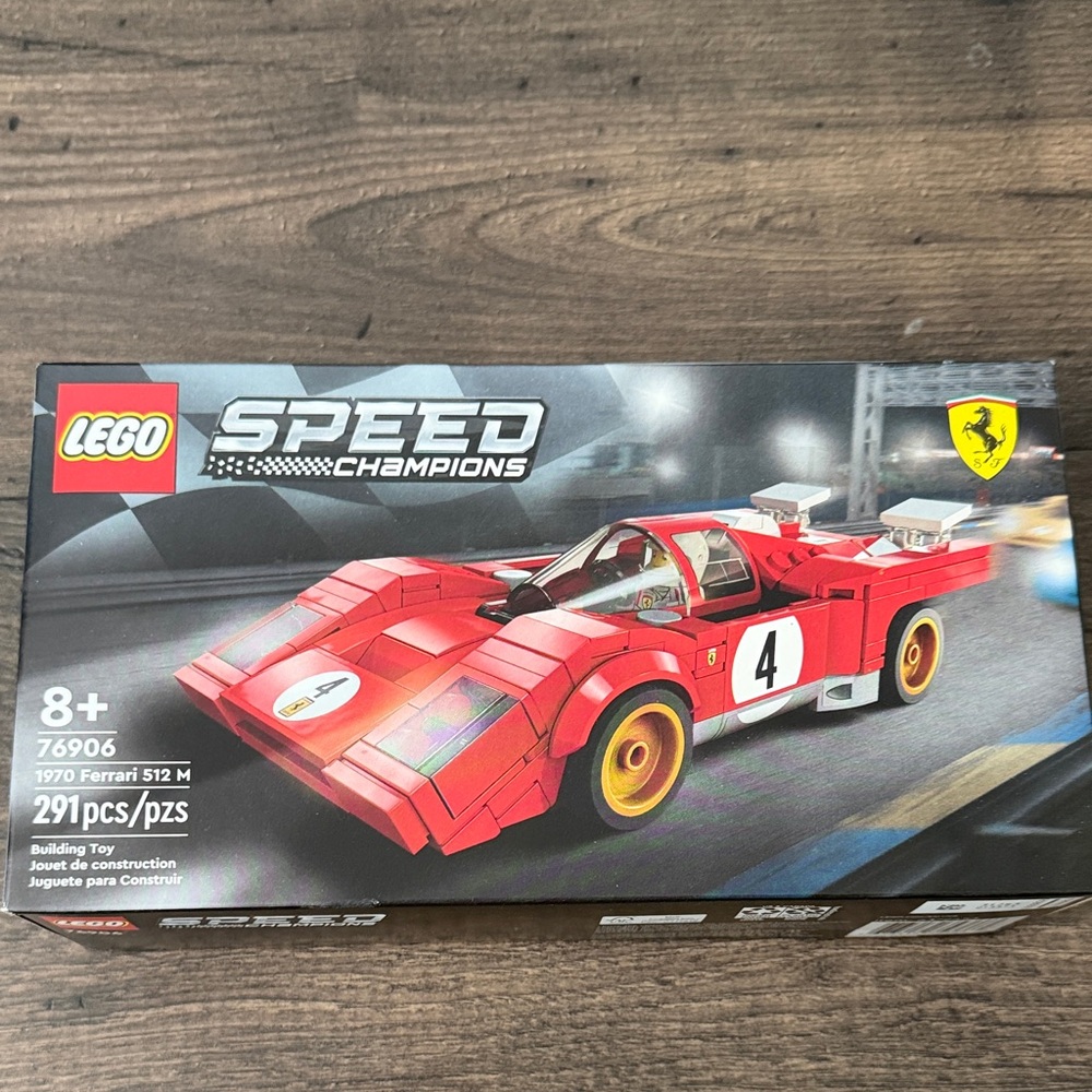 LEGO Speed Champions Ferrari 512 M - Red and White